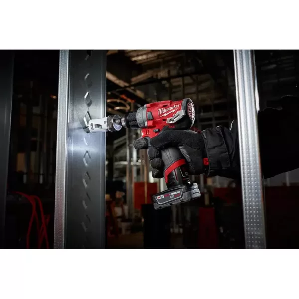 Milwaukee M12 FUEL 12-Volt Lithium-Ion Brushless Cordless 1/2 in. Drill Driver Kit with 4.0Ah and 2.0Ah Battery and Hard Case