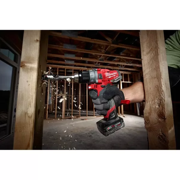 Milwaukee M12 FUEL 12-Volt Lithium-Ion Brushless Cordless 1/2 in. Drill Driver Kit with 4.0Ah and 2.0Ah Battery and Hard Case