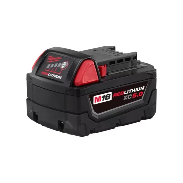 Milwaukee M18 18-Volt Lithium-Ion XC Starter Kit with (1) 5.0Ah Battery and Charger