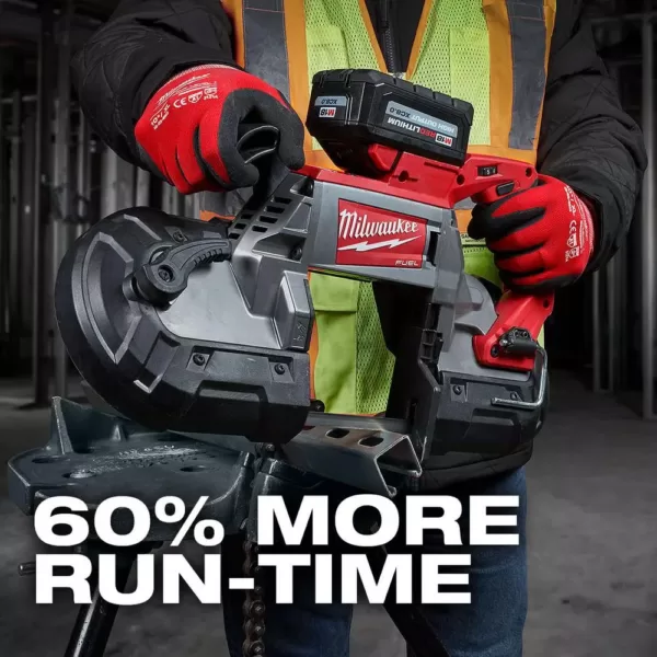 Milwaukee M18 18-Volt Lithium-Ion HIGH OUTPUT Starter Kit with XC 8.0Ah Battery and Rapid Charger