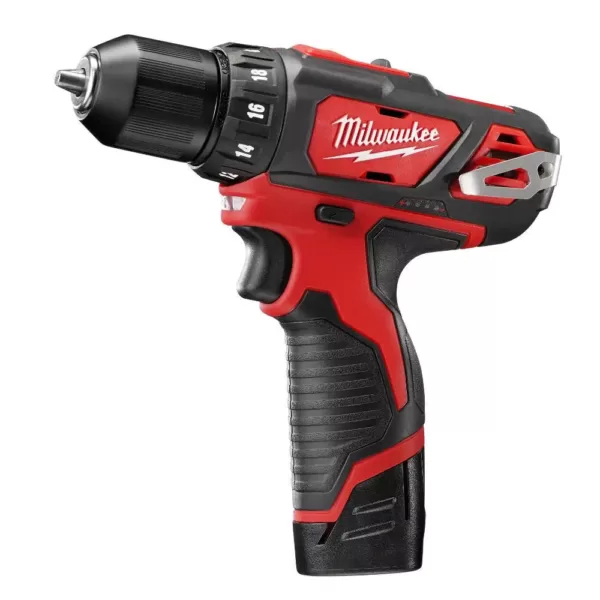 Milwaukee M12 12-Volt Lithium-Ion Cordless Combo Kit (3-Tool) with M12 3/8 in. Ratchet