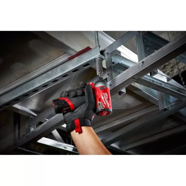 Milwaukee M12 FUEL 12-Volt Lithium-Ion Brushless Cordless Combo Kit (5-Tool) with 2 Batteries and Bag