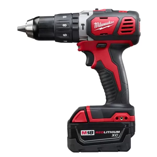 Milwaukee M18 18-Volt Lithium-Ion Cordless Combo Tool Kit (4-Tool) with M18 4-1/2 in. Cut-Off/Grinder and Wet/Dry Vacuum