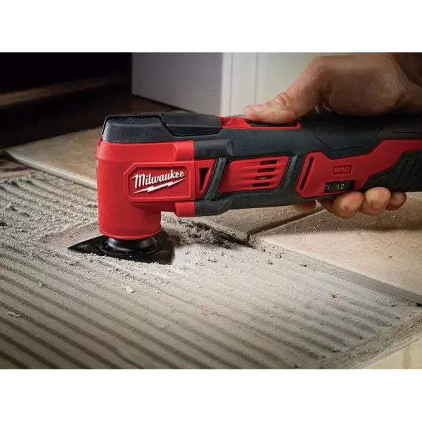 Milwaukee M18 18-Volt Lithium-Ion Brushless Cordless Hammer Drill and Impact Combo Kit w/ M18 Oscillating Multi-Tool