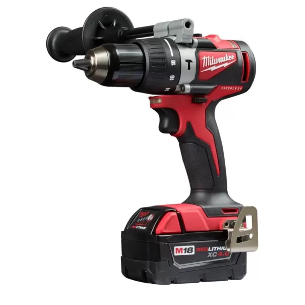 Milwaukee M18 18-Volt Lithium-Ion Brushless Cordless Hammer Drill and Impact Combo Kit with M18 6-1/2 in. Circular Saw