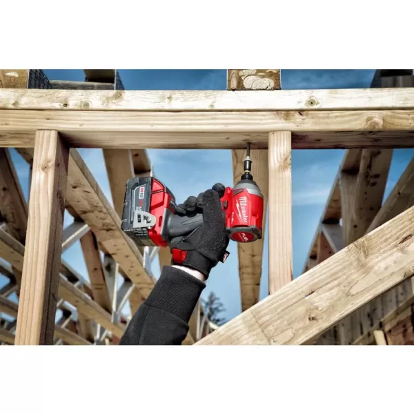 Milwaukee M18 FUEL 18-Volt Lithium-Ion Brushless Cordless Hammer Drill/SAWZALL/Impact Driver Combo Kit (3-Tool)