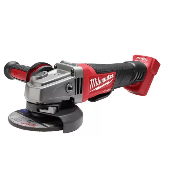 Milwaukee M18 FUEL 18-Volt Lithium-Ion Brushless Cordless Combo Kit (5-Tool) with  M18 FUEL Grinder with Paddle Switch