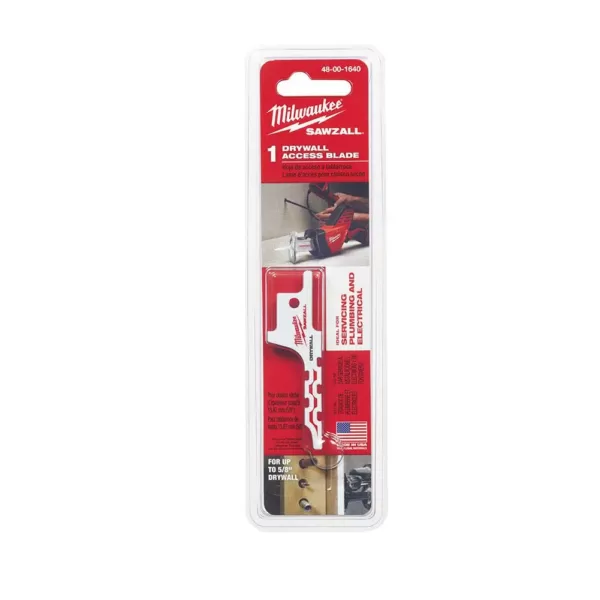 Milwaukee 2-1/2 in. Drywall Access Sawzall Blade