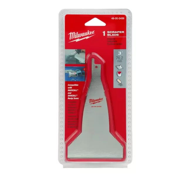 Milwaukee 3 in. Scraper Reciprocating Saw Blade