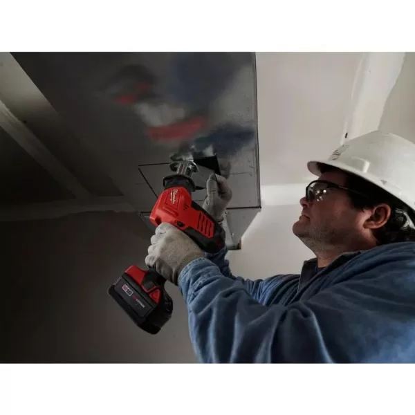 Milwaukee M18 18-Volt Lithium-Ion Cordless Hackzall Reciprocating Saw (Tool-Only)