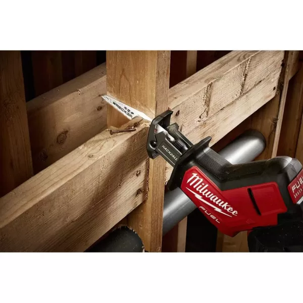 Milwaukee M18 FUEL 18-Volt Lithium-Ion Brushless Cordless HACKZALL Reciprocating Saw Kit W/(1) 5.0Ah Batteries, Charger & Tool Bag