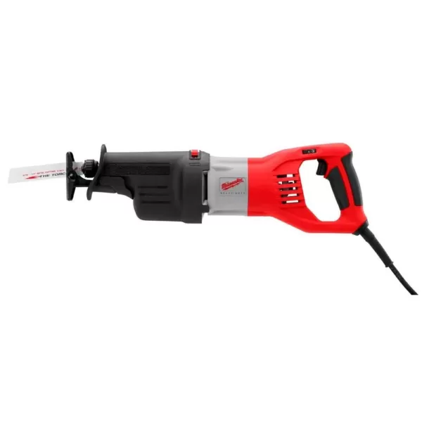 Milwaukee 15 Amp 1-1/4 in. Stroke Orbital SUPER SAWZALL Reciprocating Saw with Hard Case