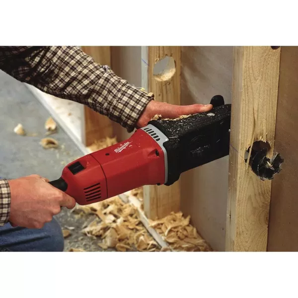 Milwaukee 13 Amp Corded 1/2 in. Super Hawg Hole Hawg Right Angle Drill Driver