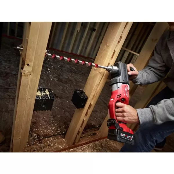 Milwaukee M18 FUEL 18-Volt Lithium-Ion Brushless Cordless 1/2 in. Hole Hawg Right Angle Drill (Tool-Only)