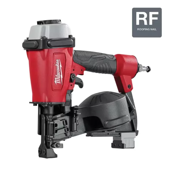 Milwaukee Pneumatic 1-3/4 in. 15 Degree Coil Roofing Nailer