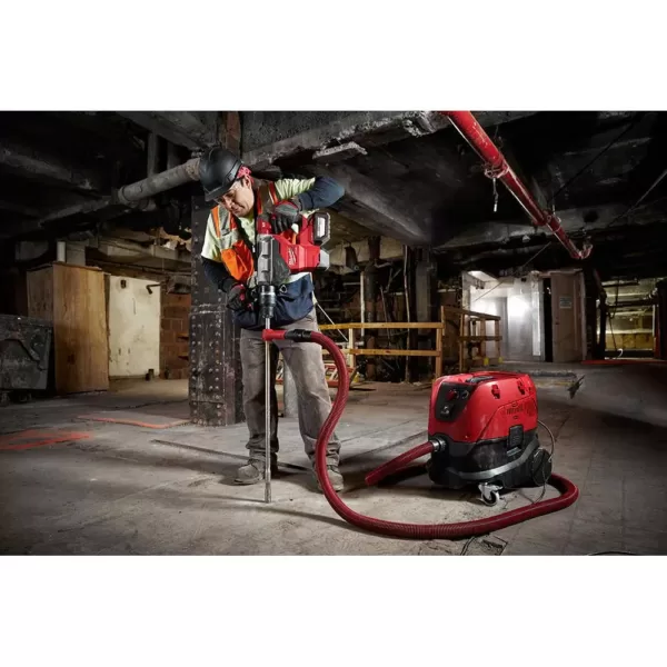 Milwaukee M18 FUEL ONE-KEY 18-Volt Lithium-Ion Brushless Cordless 1-3/4 in. SDS-MAX Rotary Hammer with Two 12.0 Ah Battery