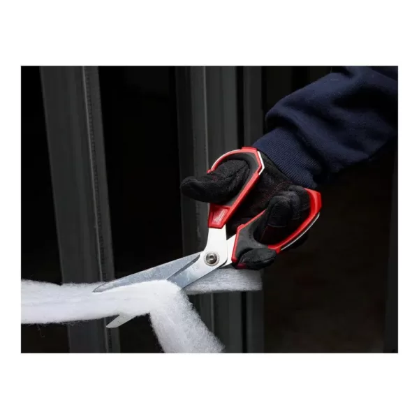 Milwaukee Jobsite Offset Scissors with Iron Carbide Blades