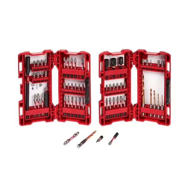 Milwaukee Shockwave Impact Duty Drill and Drive Bit Set (60-Piece)