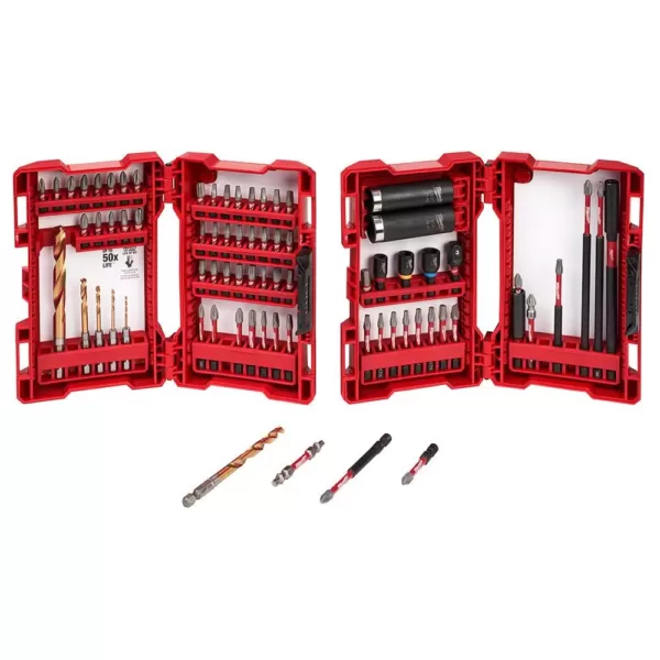 Milwaukee Shockwave Impact Duty Drill and Drive Bit Set (75-Piece)