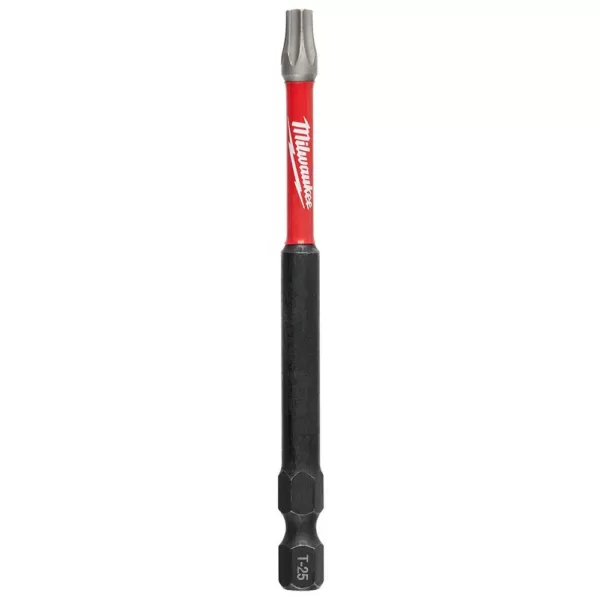 Milwaukee Shockwave T25 Torx 3-1/2 in. Power Bit