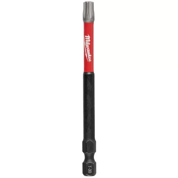 Milwaukee SHOCKWAVE Torx #30 3.5 in. Impact Duty Steel Screwdriver Bit (5-Pack)