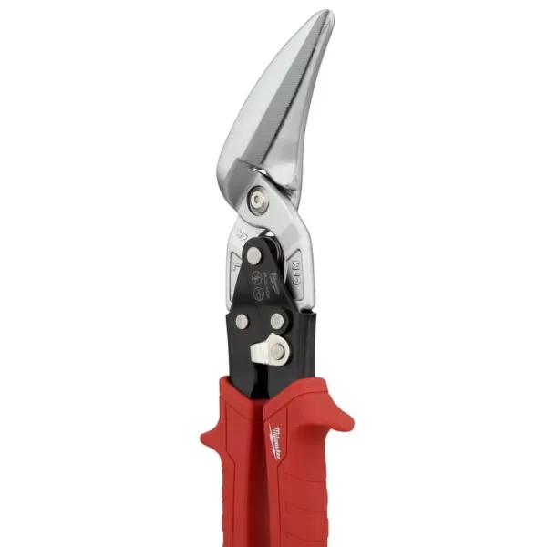 Milwaukee 11 in. Long Left-Cut Offset Snips