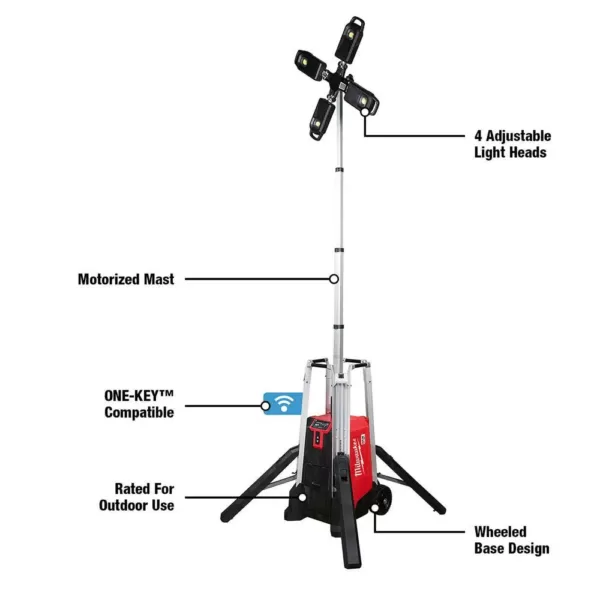 Milwaukee MX FUEL Lithium-Ion Cordless Rocket Tower Light