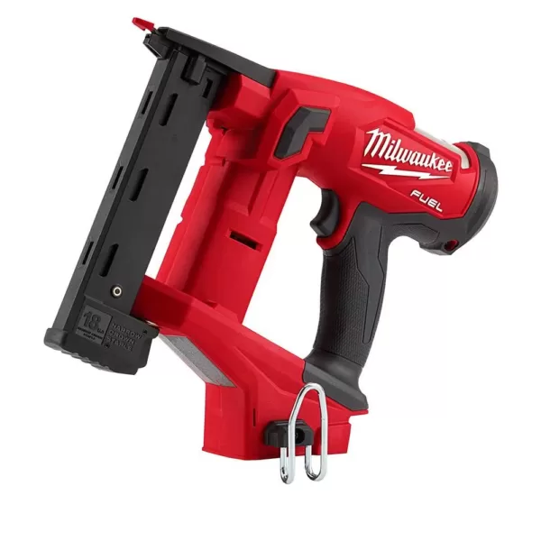 Milwaukee M18 FUEL 18-Volt Lithium-Ion Brushless Cordless 18-Gauge 1/4 in. Narrow Crown Stapler (Tool-Only)