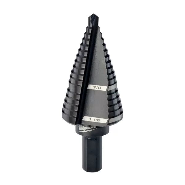 Milwaukee Black Oxide Step Drill Bit Set (10-Piece)