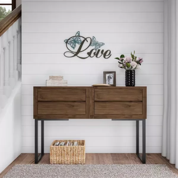 Lavish Home "Love" Metal Cutout Sign