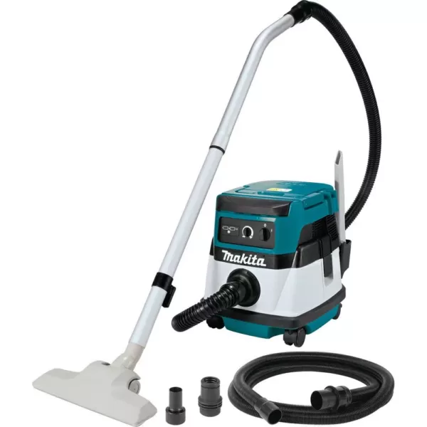 Makita 18-Volt X2 LXT Lithium-Ion (36-Volt) Cordless/Corded 2.1 Gal. Dry Vacuum (Tool Only)