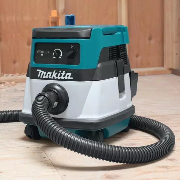 Makita 18-Volt X2 LXT Lithium-Ion (36-Volt) Cordless/Corded 2.1 Gal. Dry Vacuum (Tool Only)