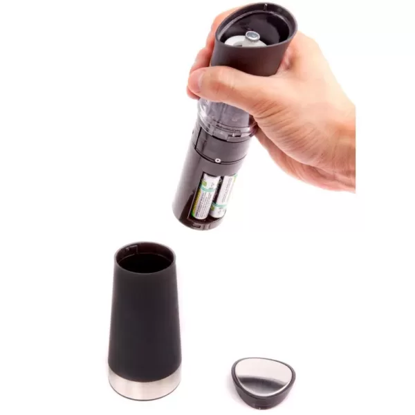 Ozeri Graviti Pro Electric Salt and Pepper Grinder Set, BPA-Free