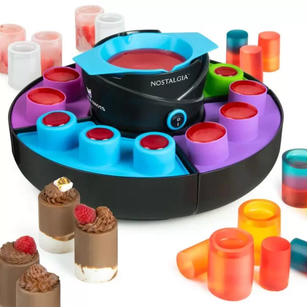 Nostalgia 40 W Multi-Colored Edible Shot and Cup Maker