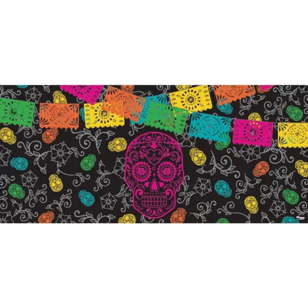 My Door Decor 7 ft. x 16 ft. Day Of The Dead Halloween Garage Door Decor Mural for Double Car Garage Car Garage