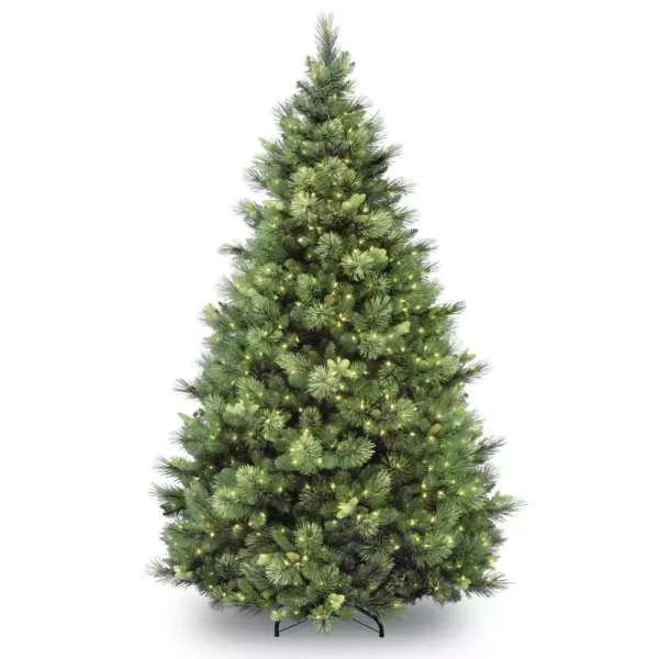 National Tree Company 7 ft. Carolina Pine Artificial Christmas Tree with Clear Lights