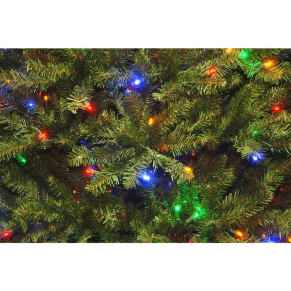 National Tree Company 9 ft. Dunhill Fir Artificial Christmas Tree with Dual Color LED Lights