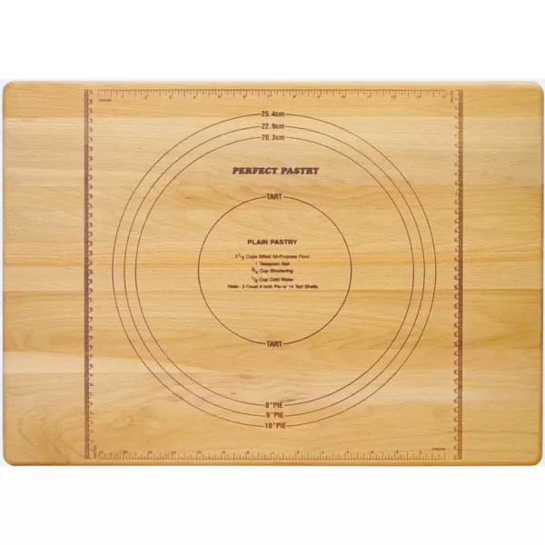 Catskill Craftsmen Perfect Pastry Wooden Reversible Cutting Board