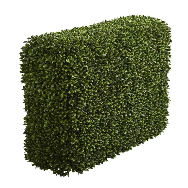 Nearly Natural Indoor/Outdoor 41 in. Boxwood Artificial Hedge