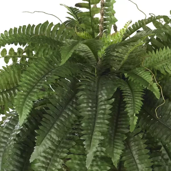 Nearly Natural Large Artificial Boston Fern Hanging Basket