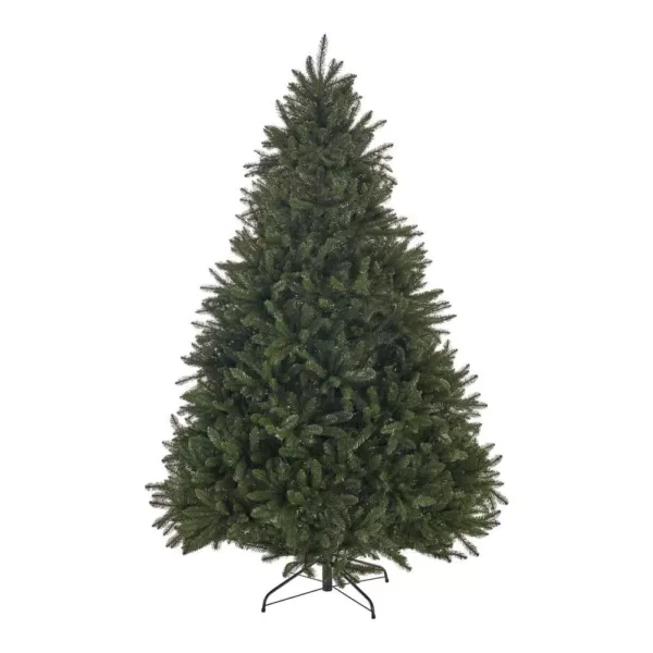 Noble House 7.5 ft. Unlit Norway Spruce Hinged Artificial Christmas Tree