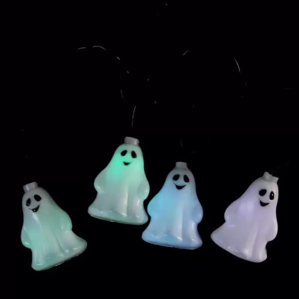 Northlight LED Color Changing Ghost Halloween Lights (Set of 10)