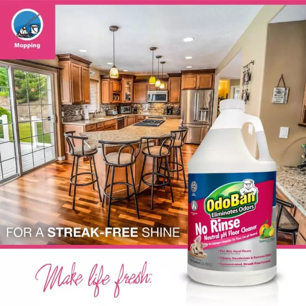 OdoBan 128 oz. No-Rinse Neutral pH Floor Cleaner