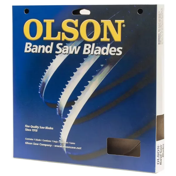 Olson Saw 111 in. L x 1/2 in. W with 3 TPI High Carbon Steel with Hardened Edges Band Saw Blade