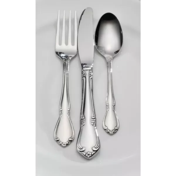 Oneida Chateau 18/8 Stainless Steel Tablespoon/Serving Spoons (Set of 12)