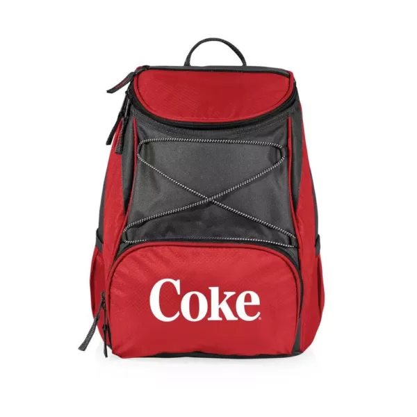 ONIVA 7.5 Qt. 20-Can Coke Coca-Cola PTX Backpack Cooler in Red