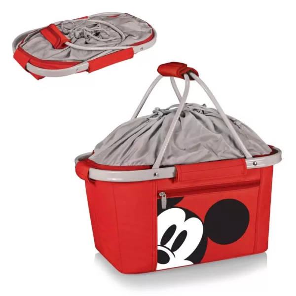 ONIVA 34 oz. Red Mickey Mouse Metro Basket Collapsible Tote Cooler