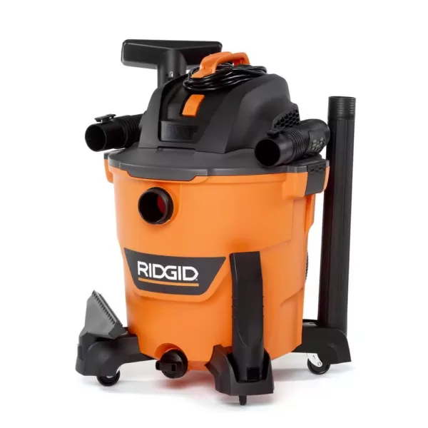 RIDGID 12 Gal. 5.0-Peak HP NXT Wet/Dry Shop Vacuum with Filter, Hose and Accessories