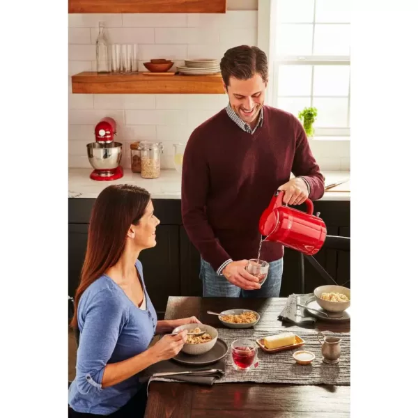 KitchenAid 100-Year Limited Edition Queen of Hearts 6.3-Cup Passion Red Electric Kettle