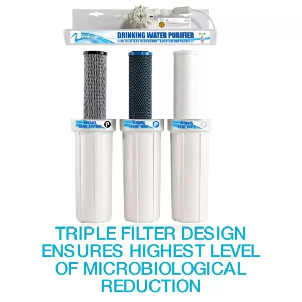 Pelican Water Drinking Water Purifier Replacement Filter Cartridges